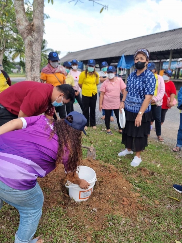 โครงการส่งเสริมสุขภาวะที่ดีของคนในชุมชนด้วยวิธีการทำถังขยะเปียกลดโลกร้อนฯ ประจำปีงบประมาณ พ.ศ. 2566