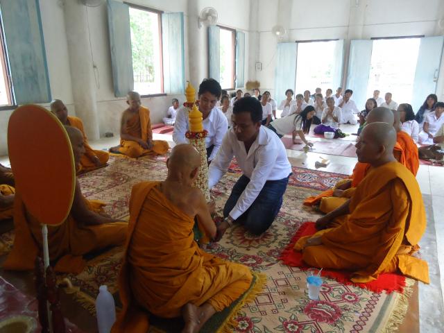 โครงการสืบสานวัฒนธรรม ประเพณีทางพุทธศาสนาเนื่องในวันเข้าพรรษา